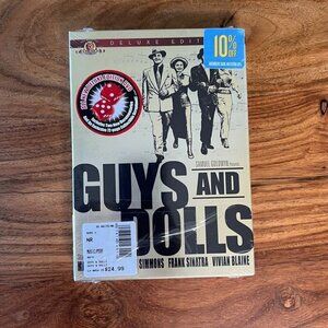 Guys And Dolls Deluxe Edition Vintage NWT DVD Box Set